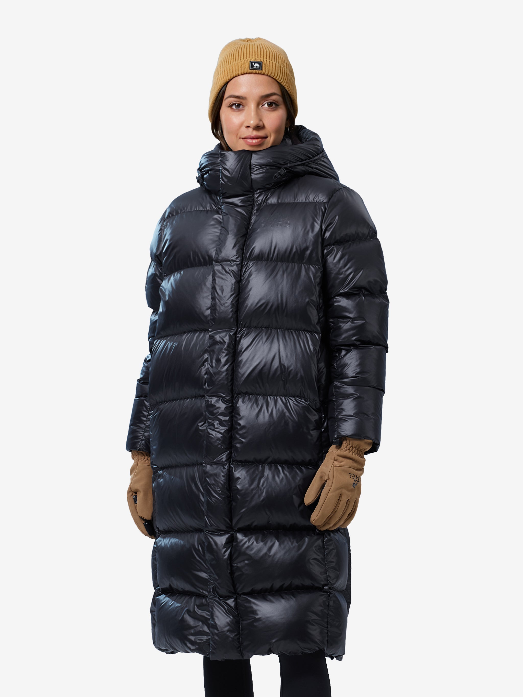 Longline Siberian Goose Down Puffer Jacket