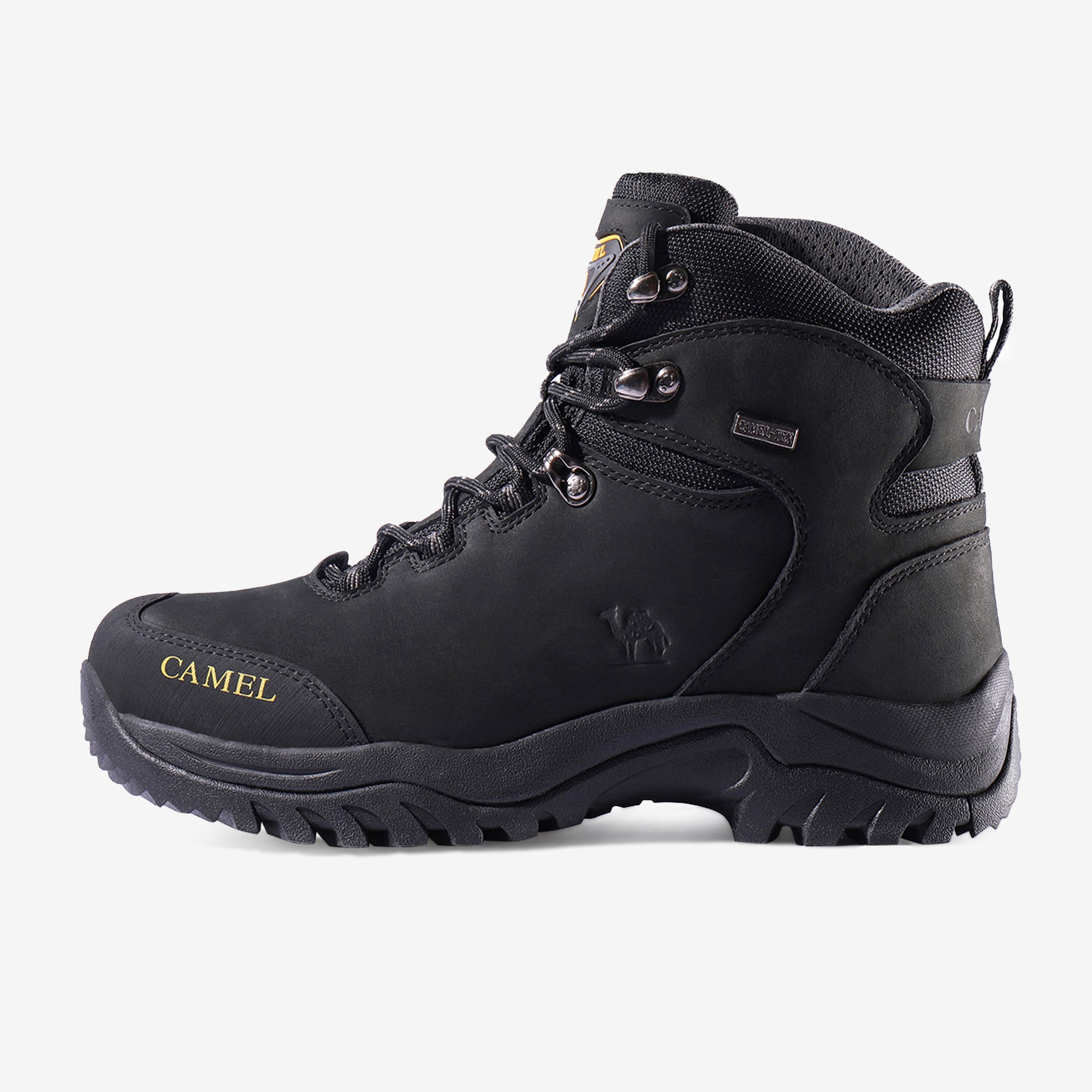 Men's Leather Ankle-High Hiking Boots