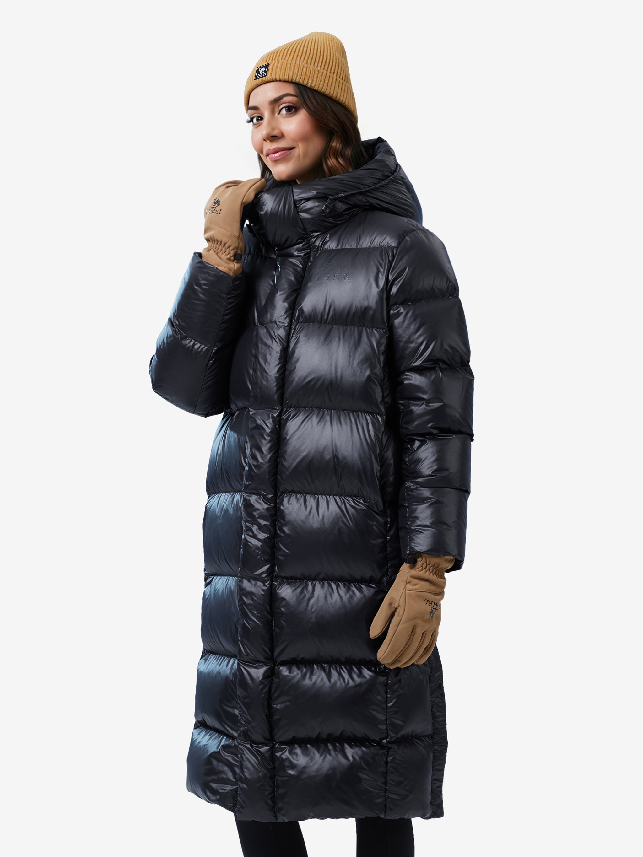 Longline Siberian Goose Down Puffer Jacket