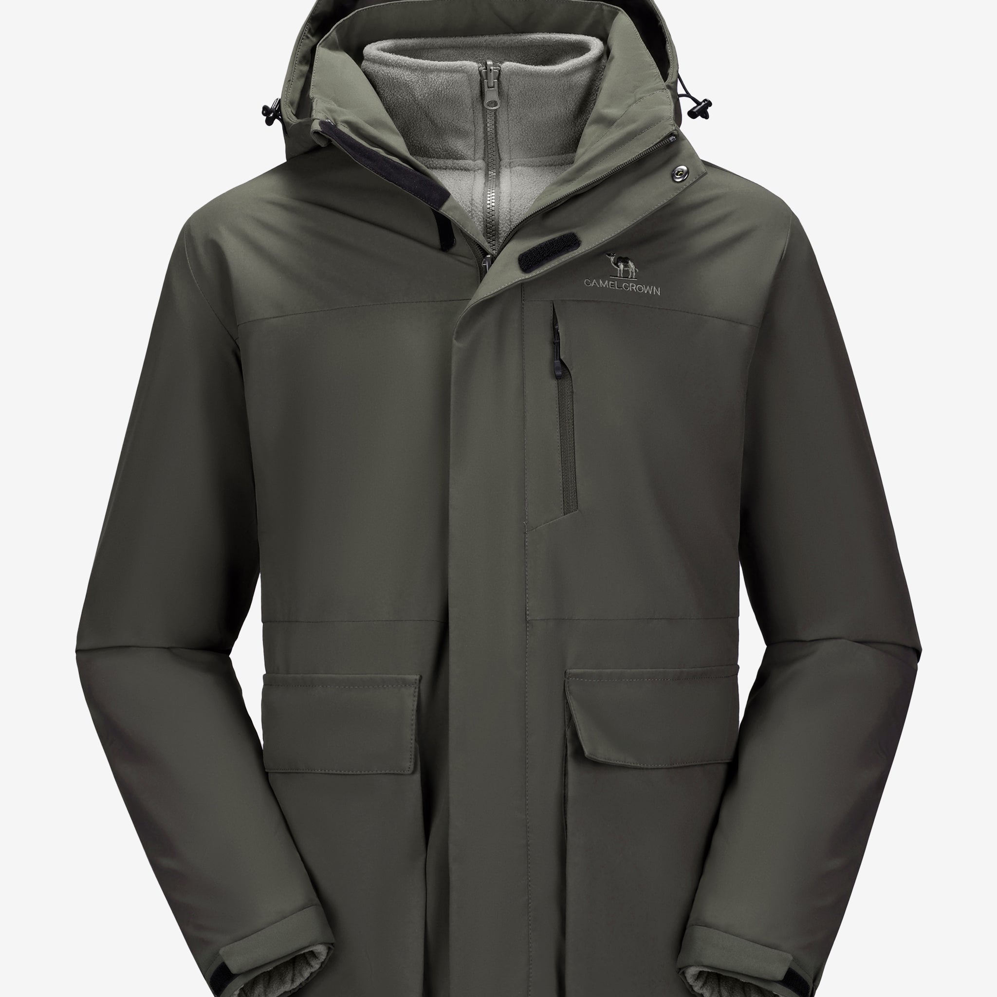 Men’s Arctic Sentinel 3-in-1 Jacket Flap pockets