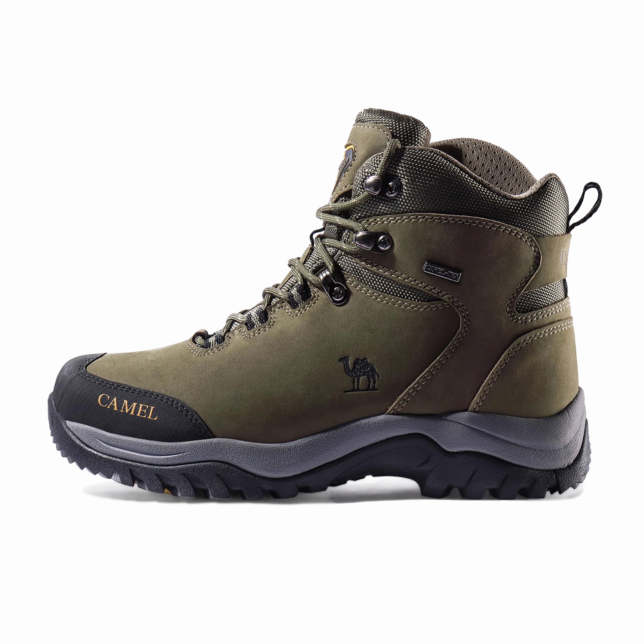 Men's Leather Ankle-High Hiking Boots