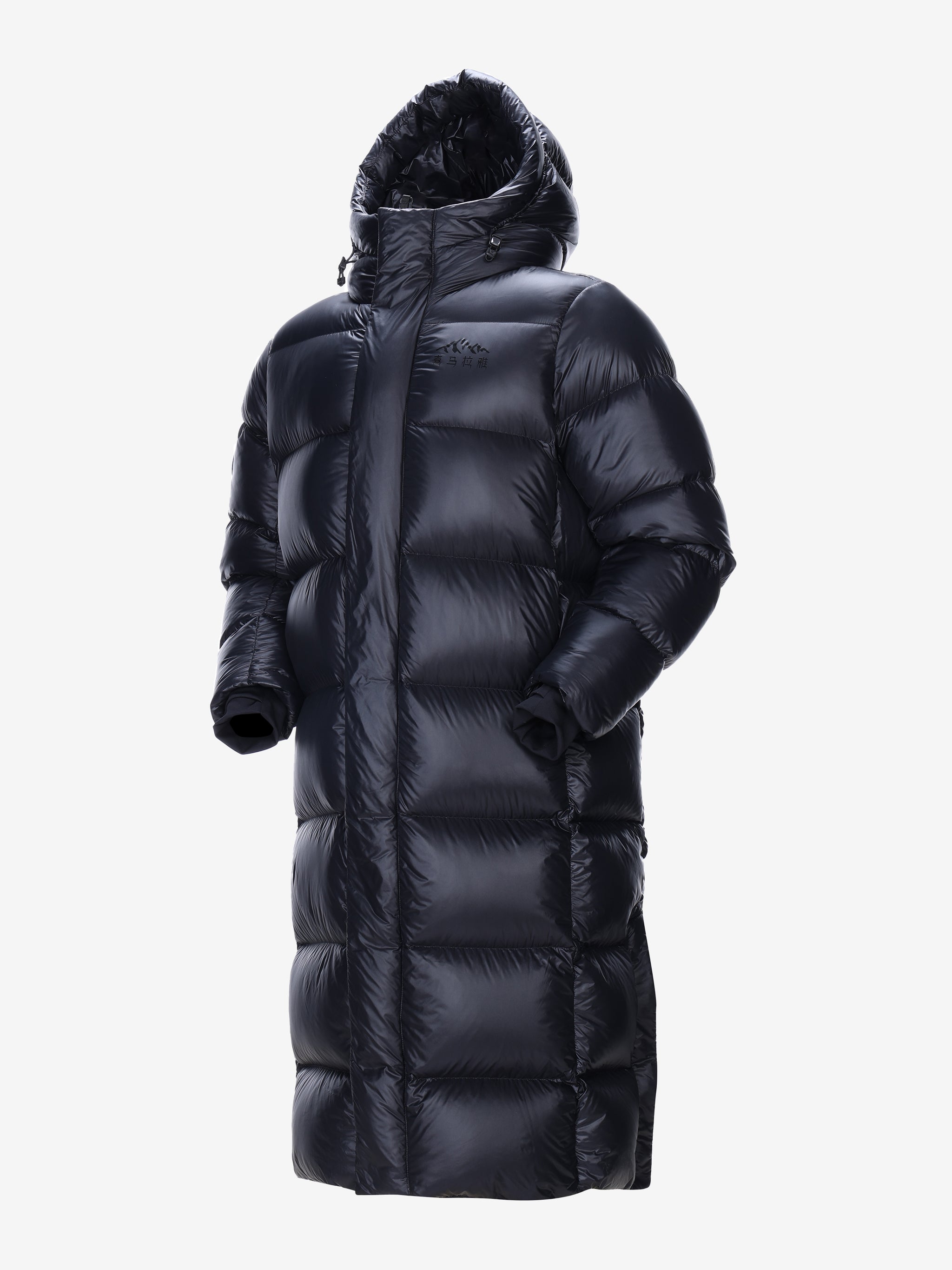 Longline Siberian Goose Down Puffer Jacket