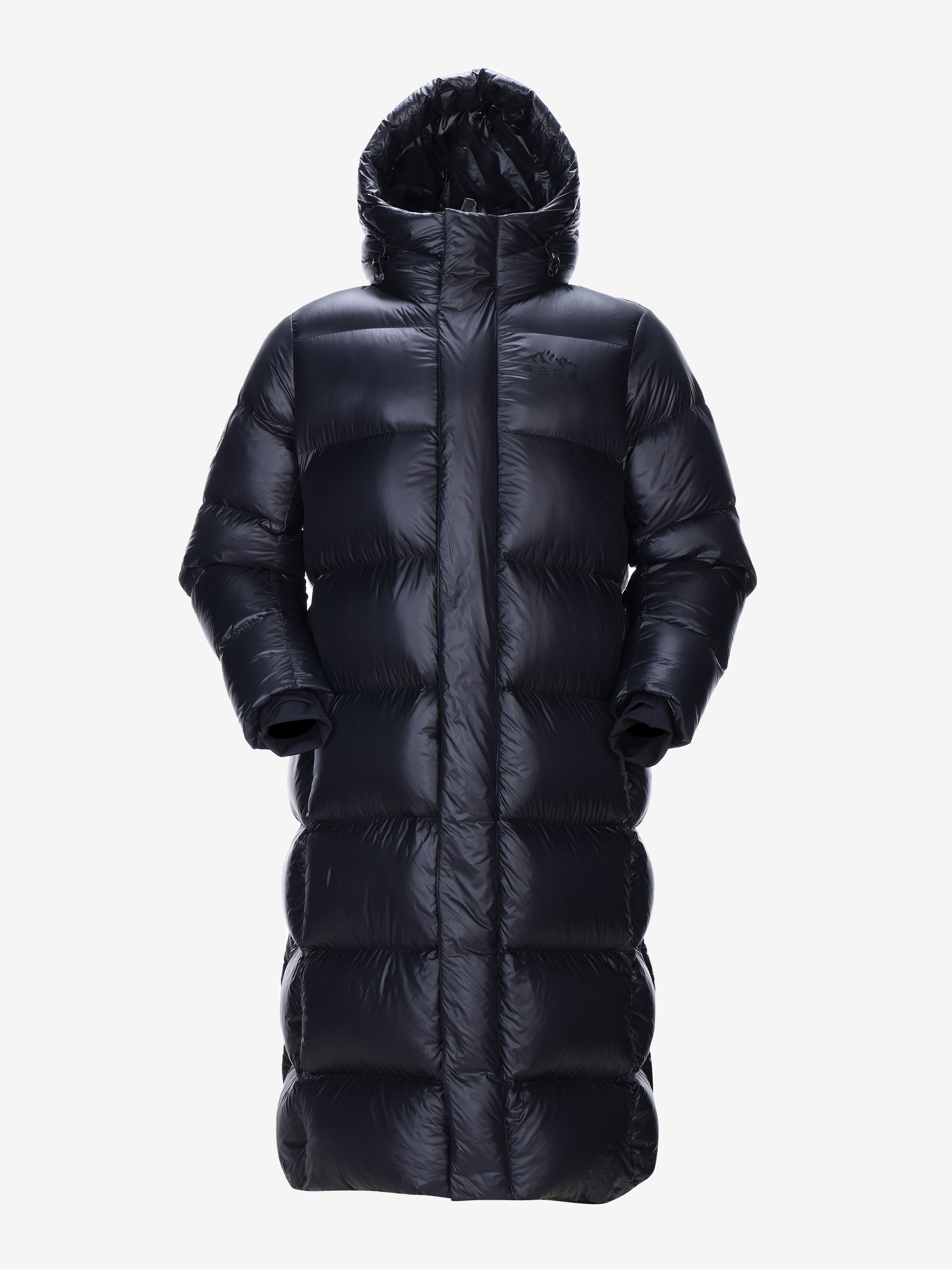Longline Siberian Goose Down Puffer Jacket