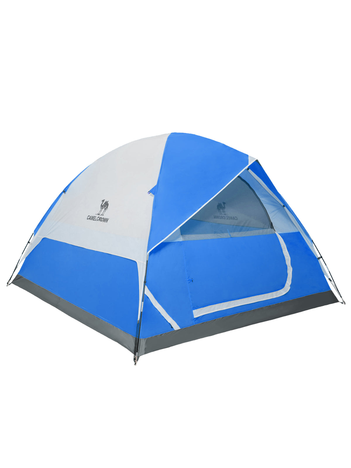 CAMEL CROWN 4-person dome camping tent, dark blue, view 6