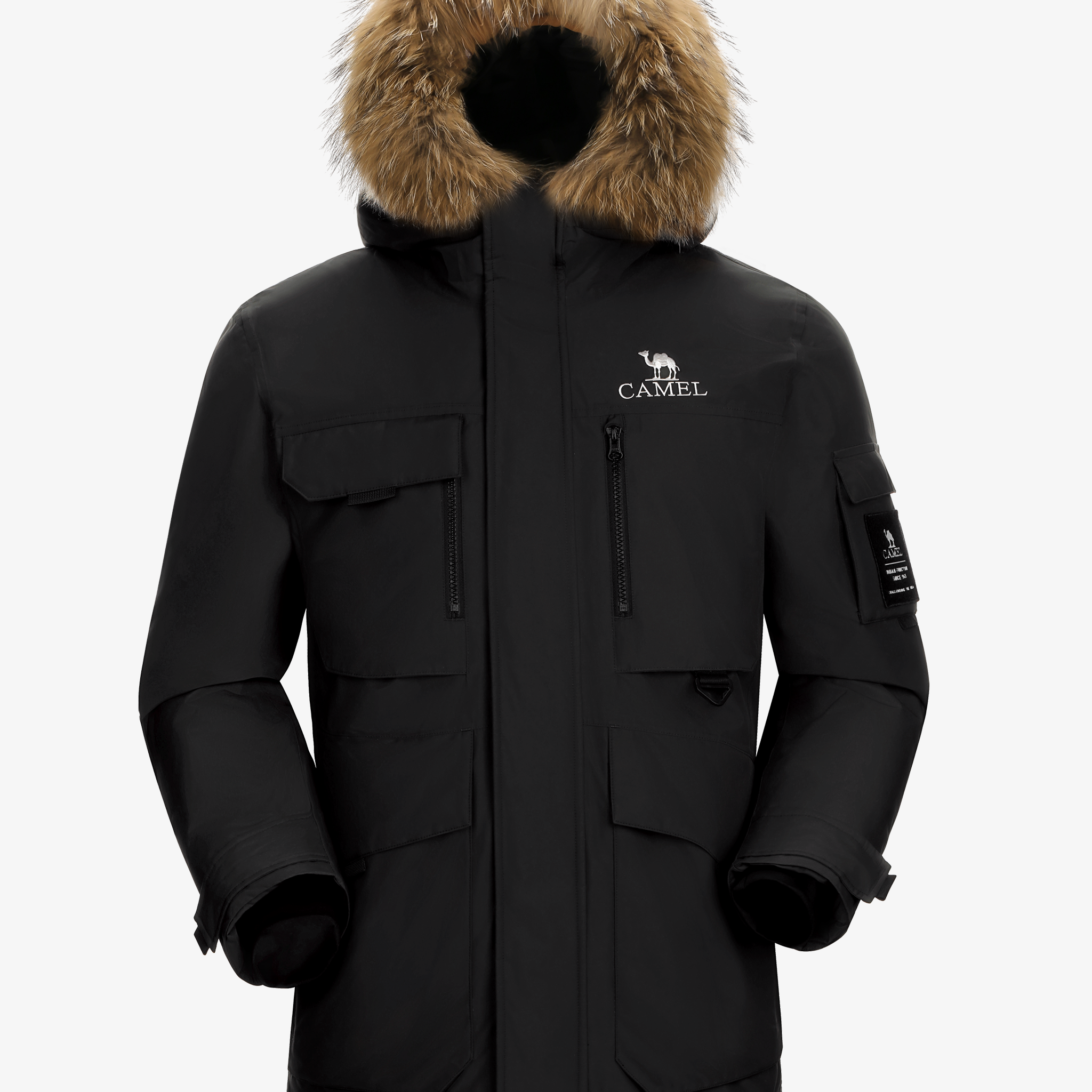 Men‘s Parka Goose Down Shell Jacket