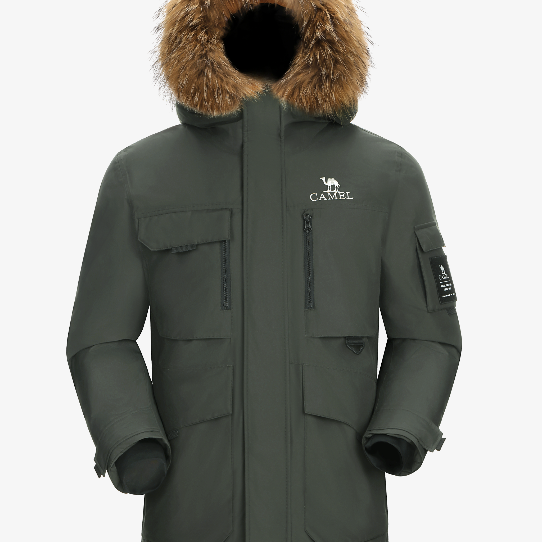 Men‘s Parka Goose Down Shell Jacket