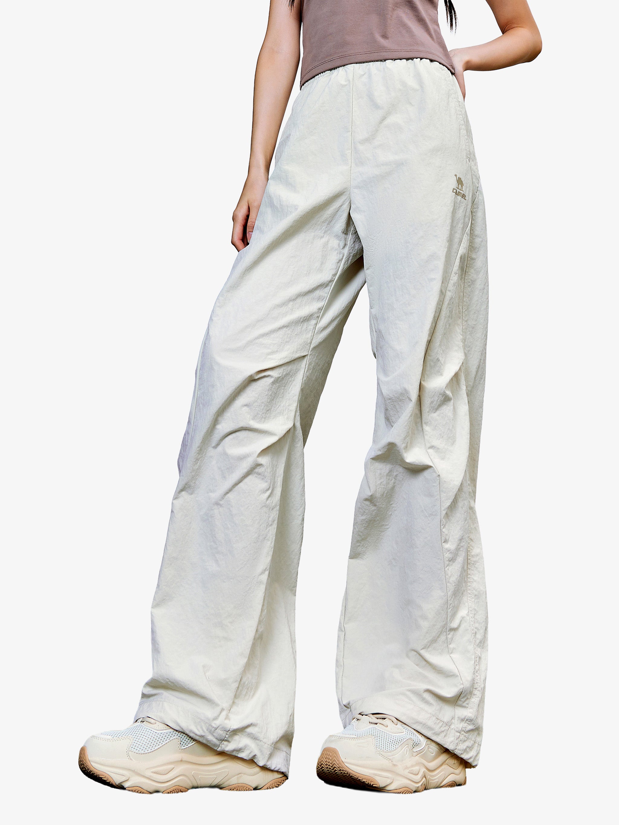 CAMEL Men's Lightweight Woven Outdoor Pants - C16BW10008-bai2