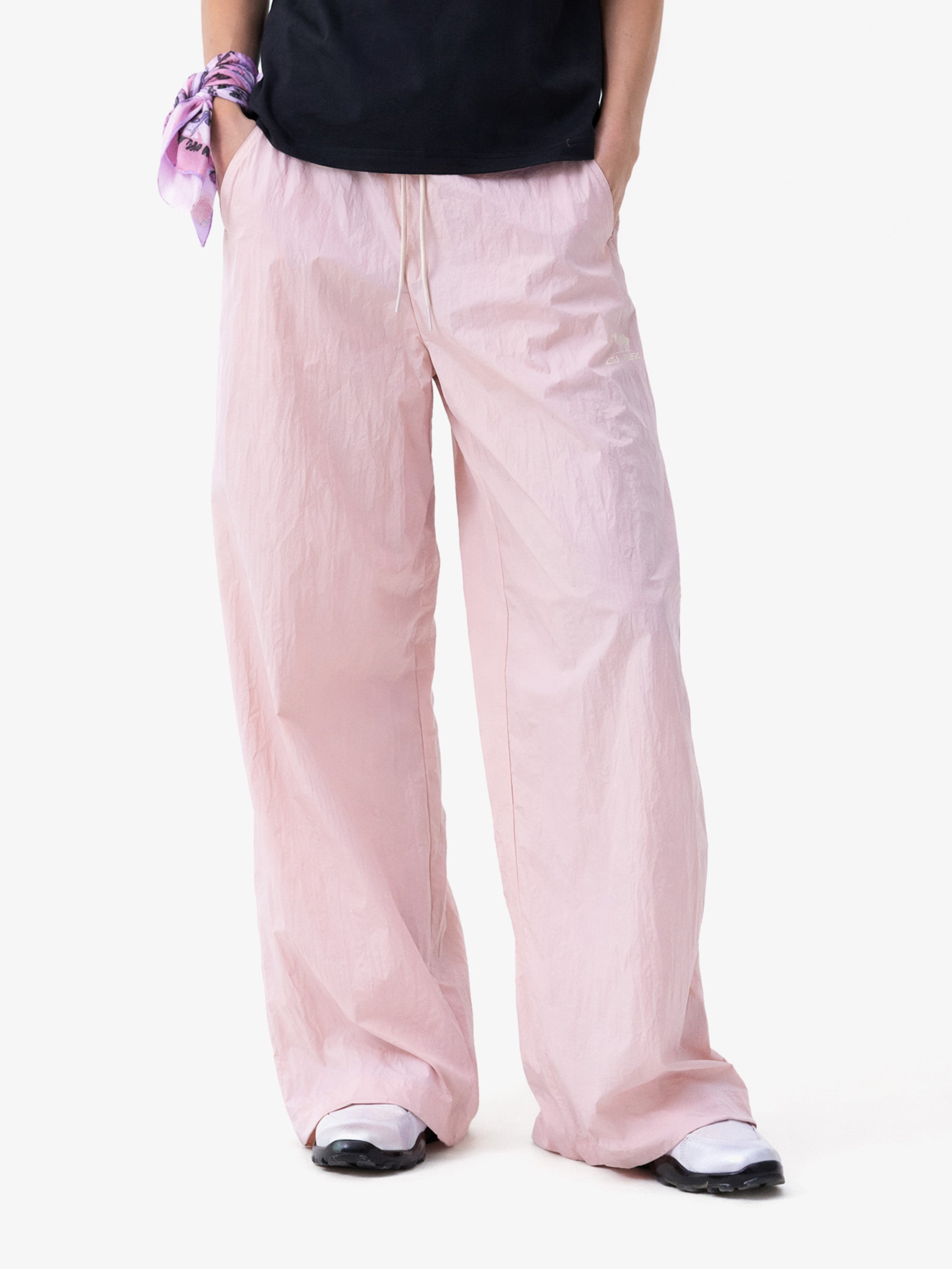 CAMEL Women's Lightweight Wide-Leg Outdoor Pants - C26BA66007-fen3