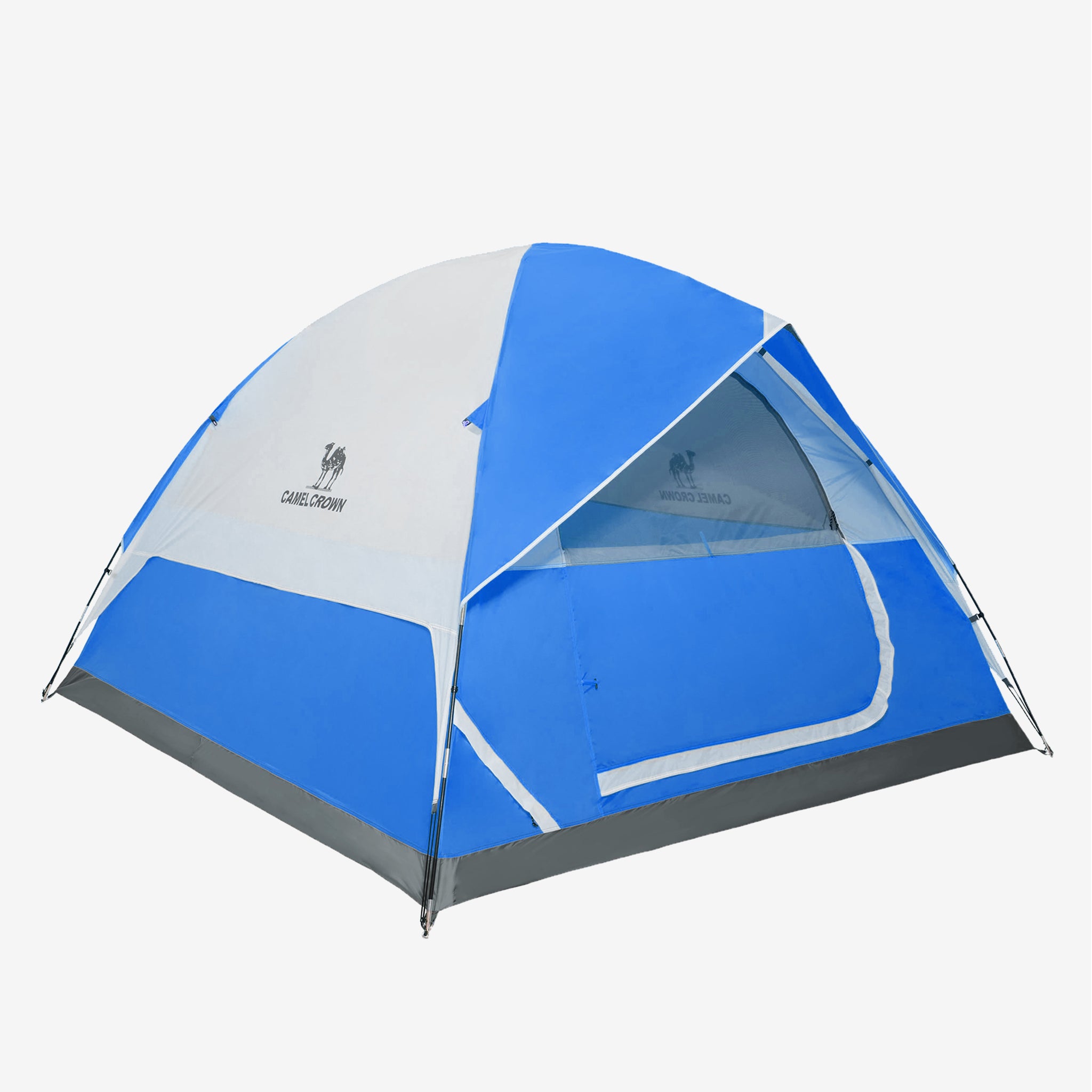 4-Person Ventilated Dome Camping Tent