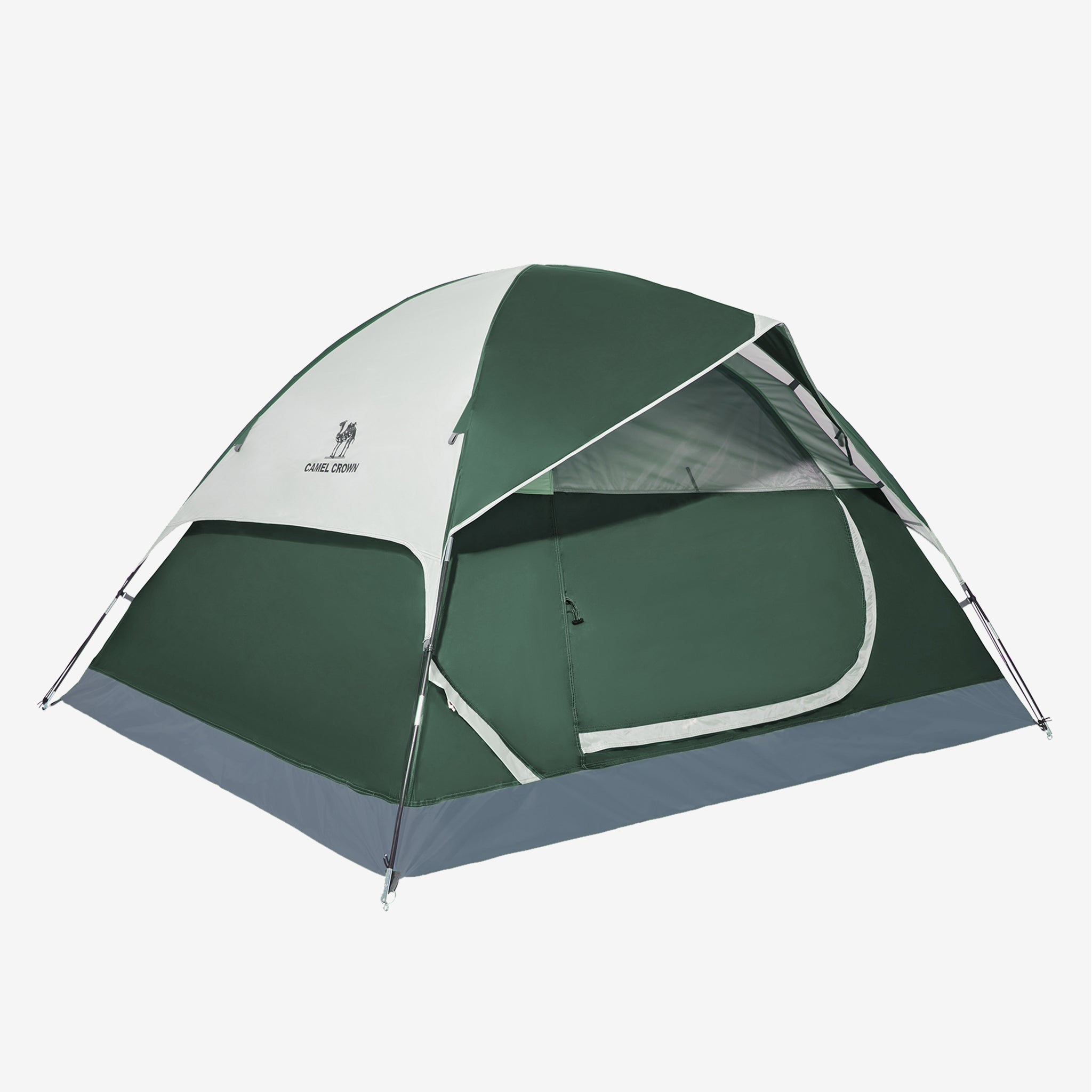 4-Person Ventilated Dome Camping Tent