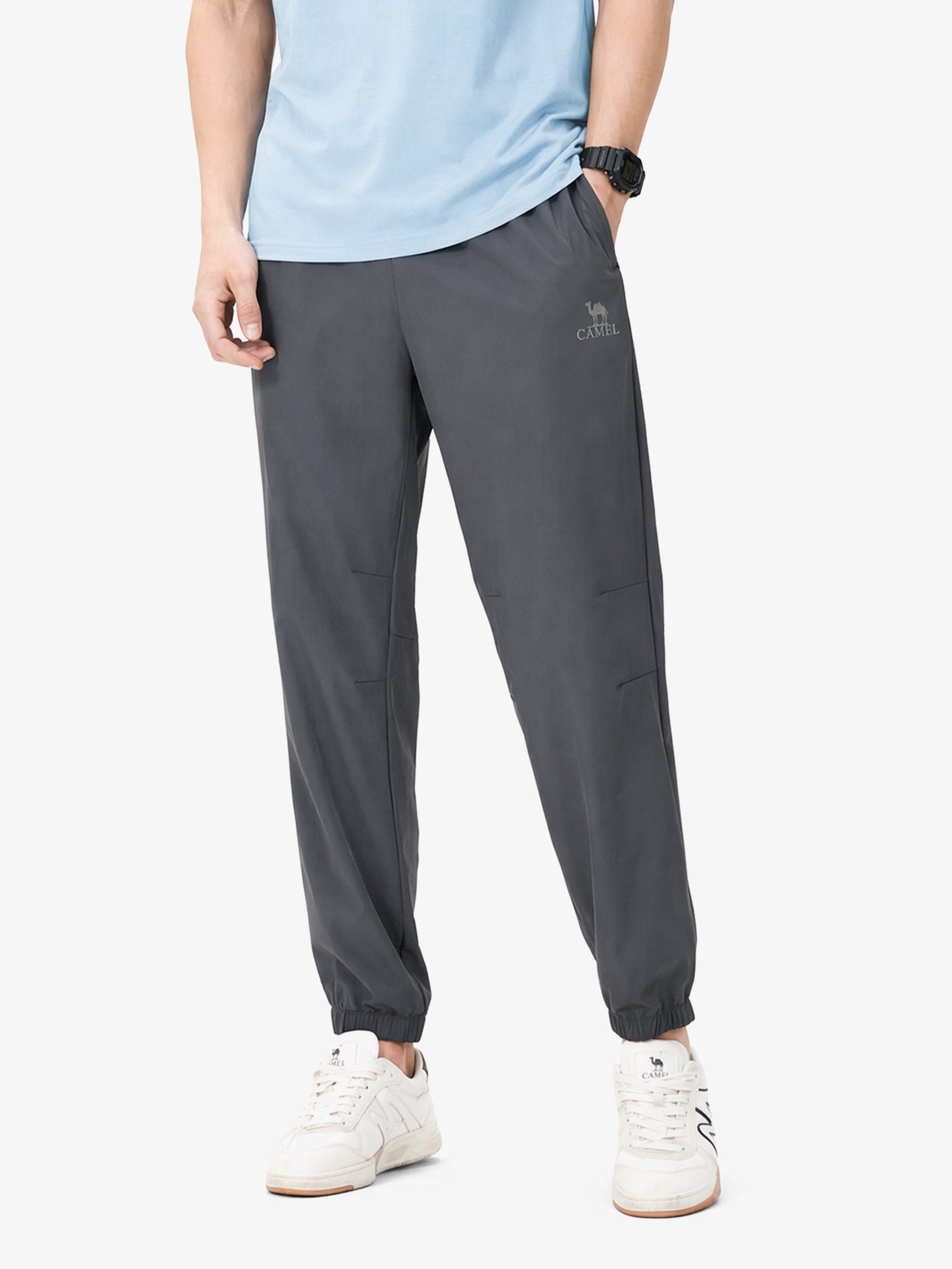 CAMEL Men's Lightweight Woven Jogger Pants - M14BAZ9095A5-hui2