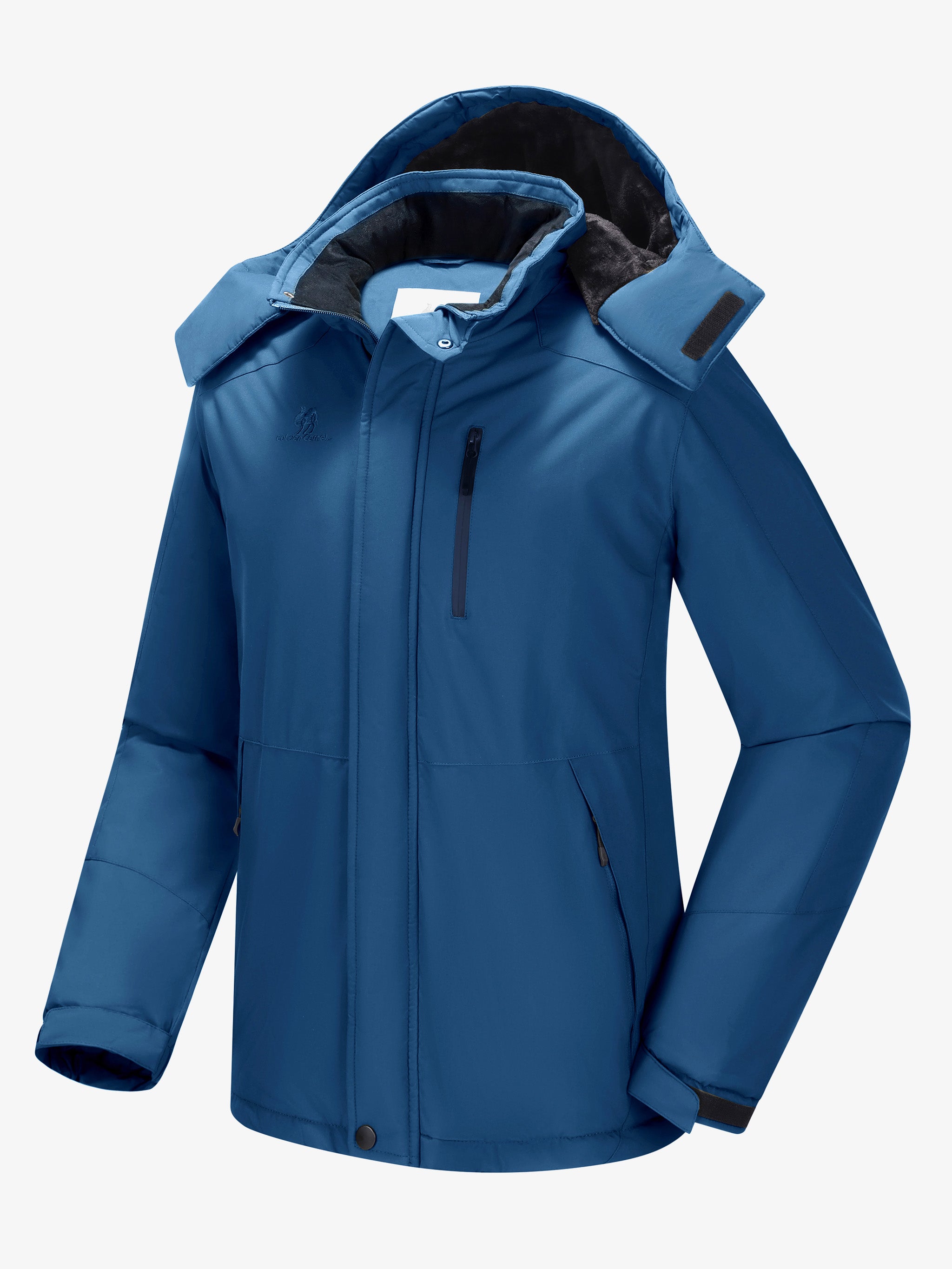 CAMEL Men's Padded Outdoor Jacket - ZA12264556H-lan3
