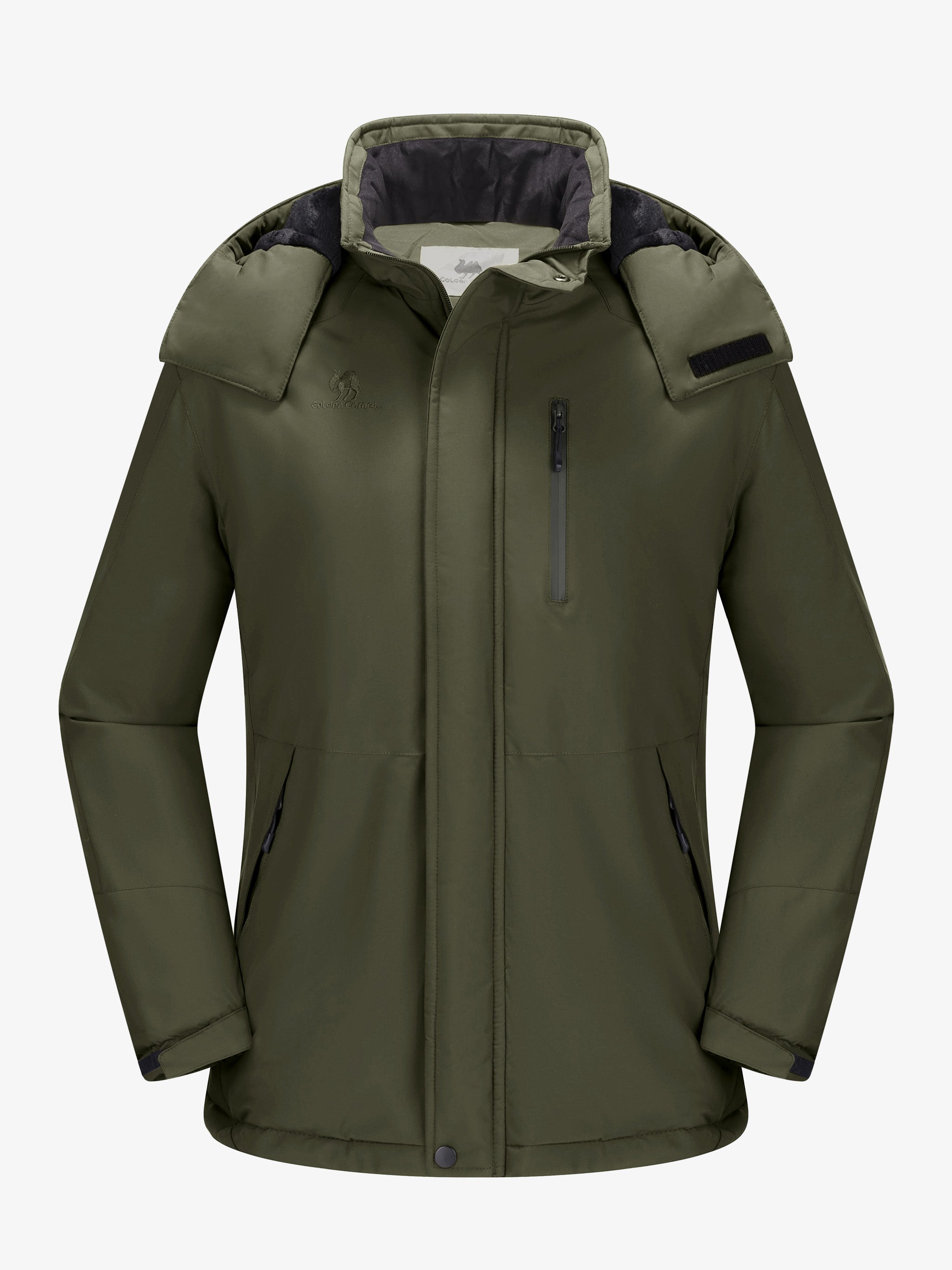 CAMEL Men's Padded Outdoor Jacket - ZA12264556H-lv1
