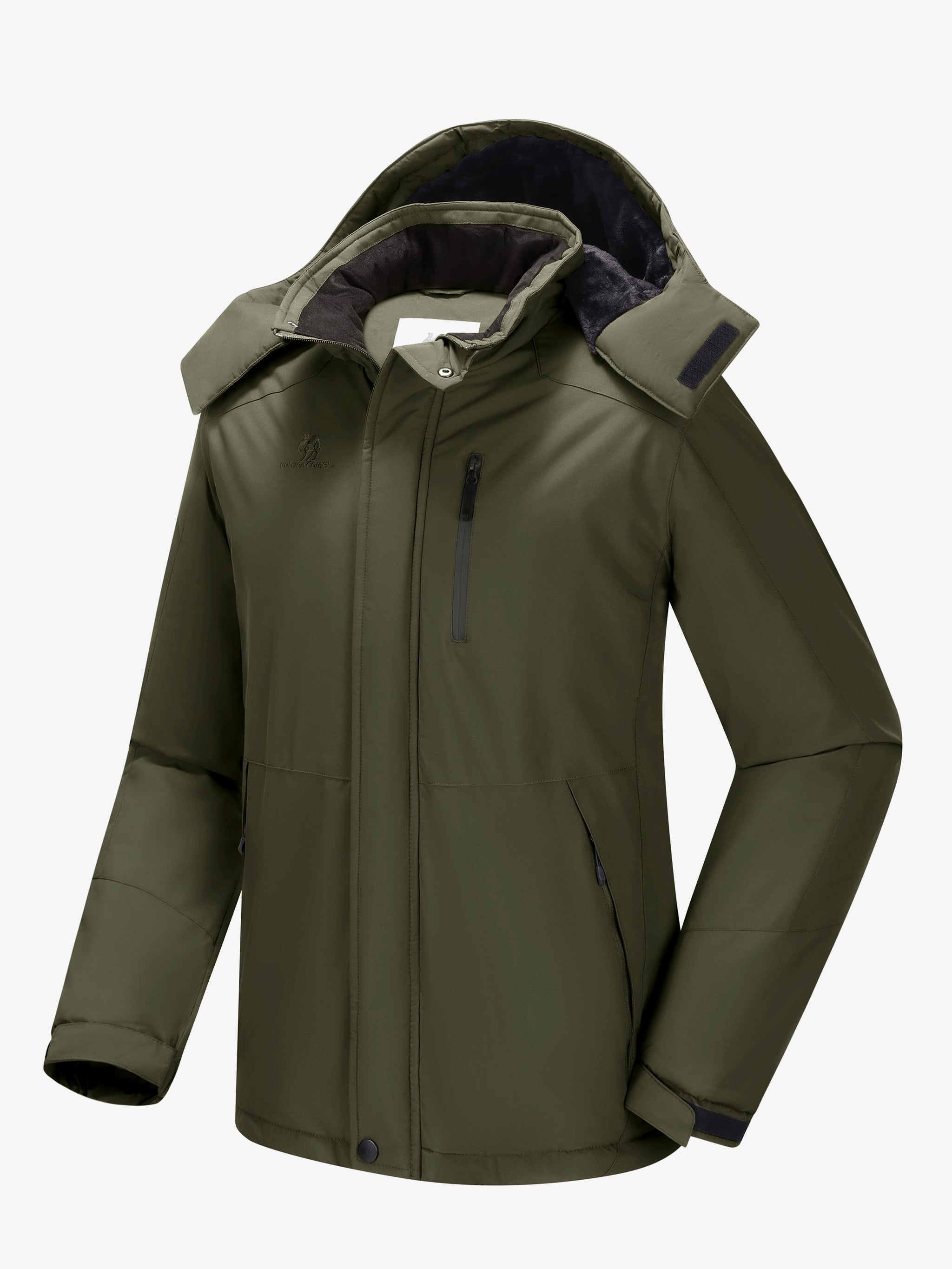 CAMEL Men's Padded Outdoor Jacket - ZA12264556H-lv3