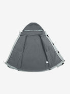 The inner of Camel Crown Men’s Arctic Sentinel Paneled 3-in-1 Jacket, waterproof, breathable, anti-static fleece, adaptable