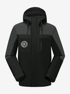 Camel Crown Men’s Arctic Sentinel Pro 3-in-1 Jacket in black color, high waterproof, detachable fleece liner, outdoor hiking