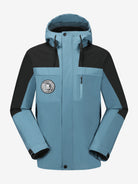 Camel Crown Men’s Arctic Sentinel Pro 3-in-1 Jacket in blue color, high waterproof, detachable fleece liner, outdoor hiking