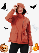 Front view of Camel Crown Women’s Arctic Sentinel 3-in-1 Jacket Multi Pockets, warm fleece, adjustable fit outdoor design