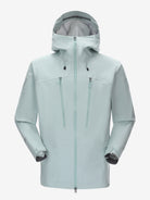 Camel Interstellar Traverse eVent® Outdoor Jacket in mint color, performance alpine hardshell with RECCO reflector