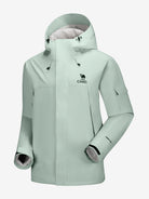 Camel Men’s Interstellar Traverse TOPEAK-TEX® Shell Jacket in mint color, waterproof, breathable and windproof for hiking