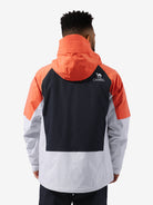 Back view of Camel NR99 Arctic Sentinel Elite Jacket, waterproof breathable outerwear for alpine skiing and mountaineering