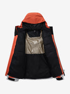 The inner of Camel NR99 Arctic Sentinel Elite Jacket, waterproof breathable outerwear for alpine skiing and mountaineering