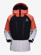 Camel NR99 Arctic Sentinel Elite Jacket in color orange, black and gray, waterproof for alpine skiing and mountaineering