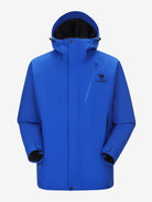 Camel Arctic Sentinel Elite 3-in-1 Jacket in blue color, extreme waterproof shell, eco Sorona® fleece liner for outdoors