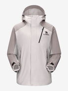 Camel Arctic Sentinel Elite 3-in-1 Jacket in ivory color, extreme waterproof shell, eco Sorona® fleece liner for outdoors