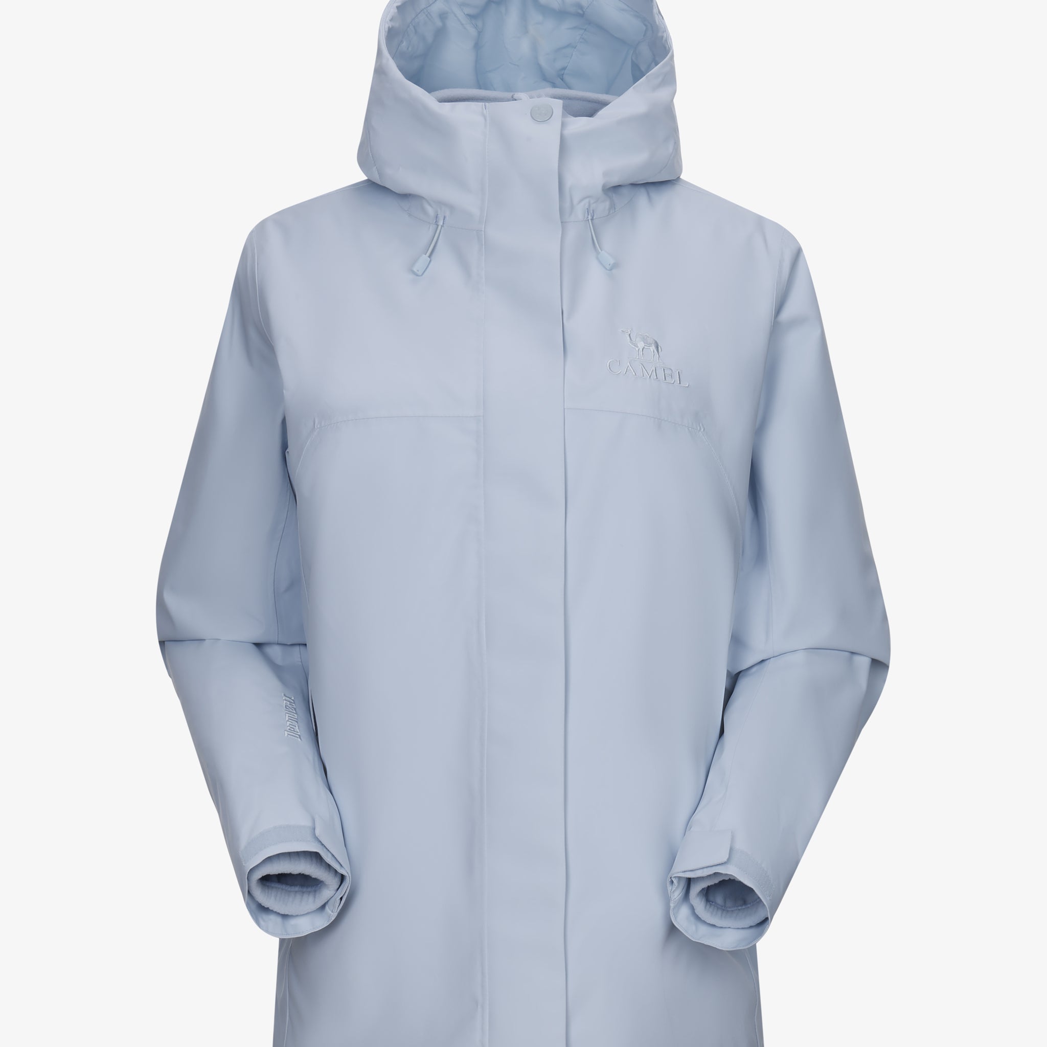 Camel Women’s Arctic Sentinel Elite Toray Dermizax® 3-in-1 Jacket in blue, featuring waterproof shell and thermal fleece