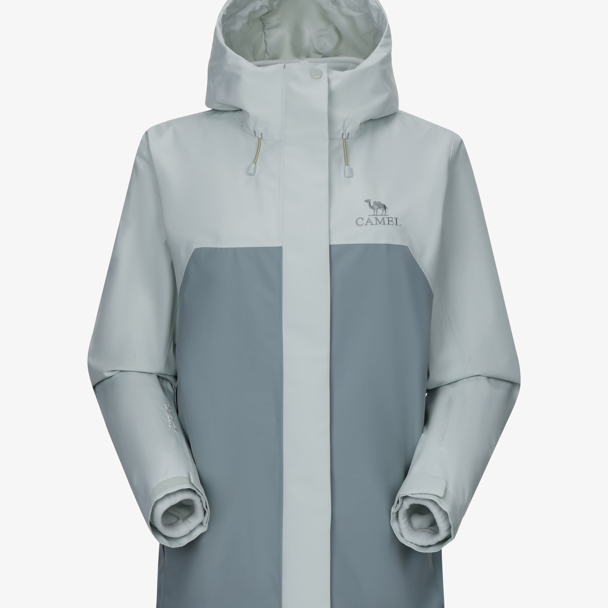 Camel Women’s Arctic Sentinel Elite Toray Dermizax® 3-in-1 Jacket in mint, featuring waterproof shell and thermal fleece