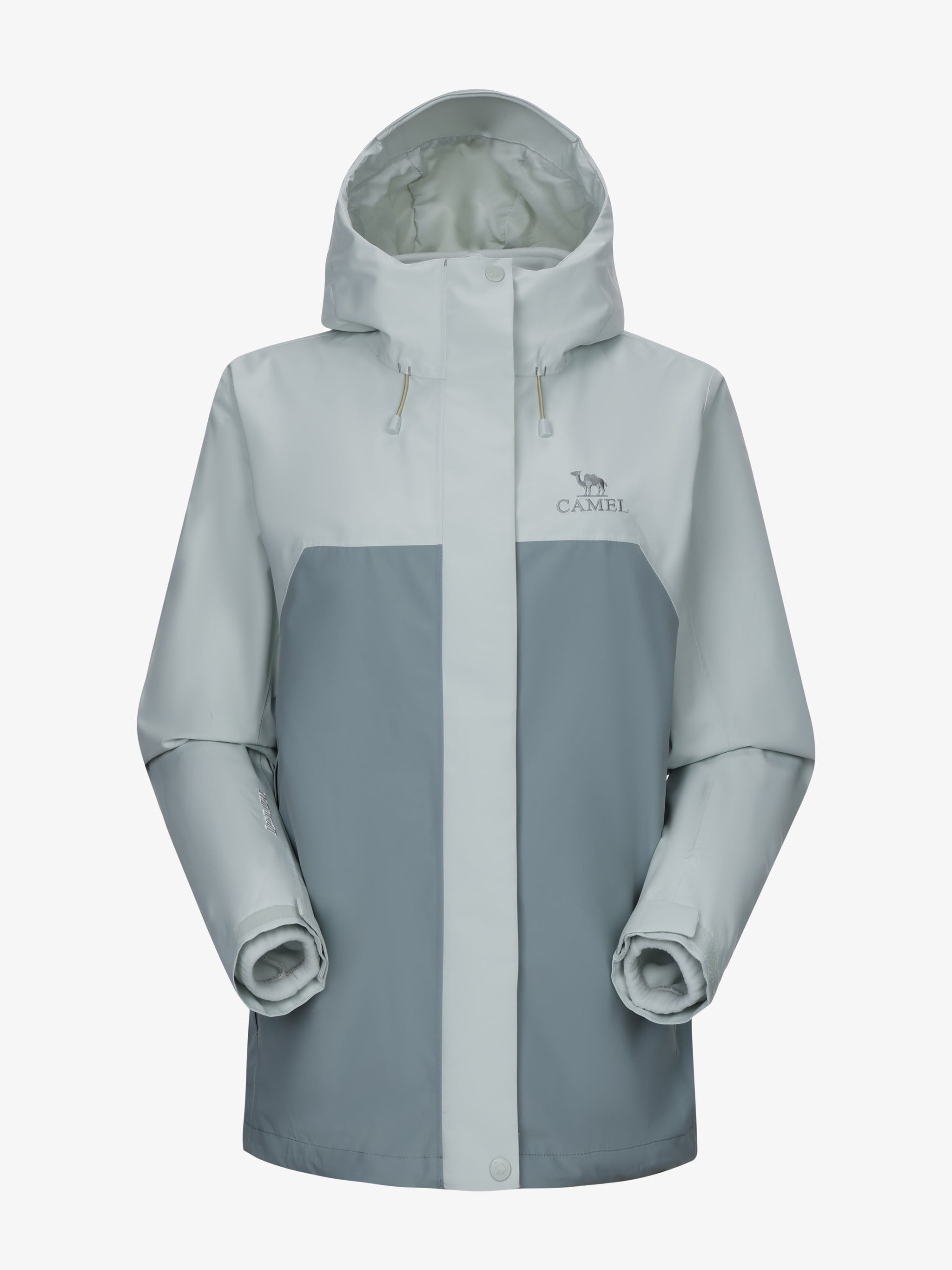 Camel Women’s Arctic Sentinel Elite Toray Dermizax® 3-in-1 Jacket in mint, featuring waterproof shell and thermal fleece