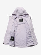 The inner of Camel Women’s Interstellar Lightweight Shell Jacket, highly waterproof, breathable, storm-ready hiking coat