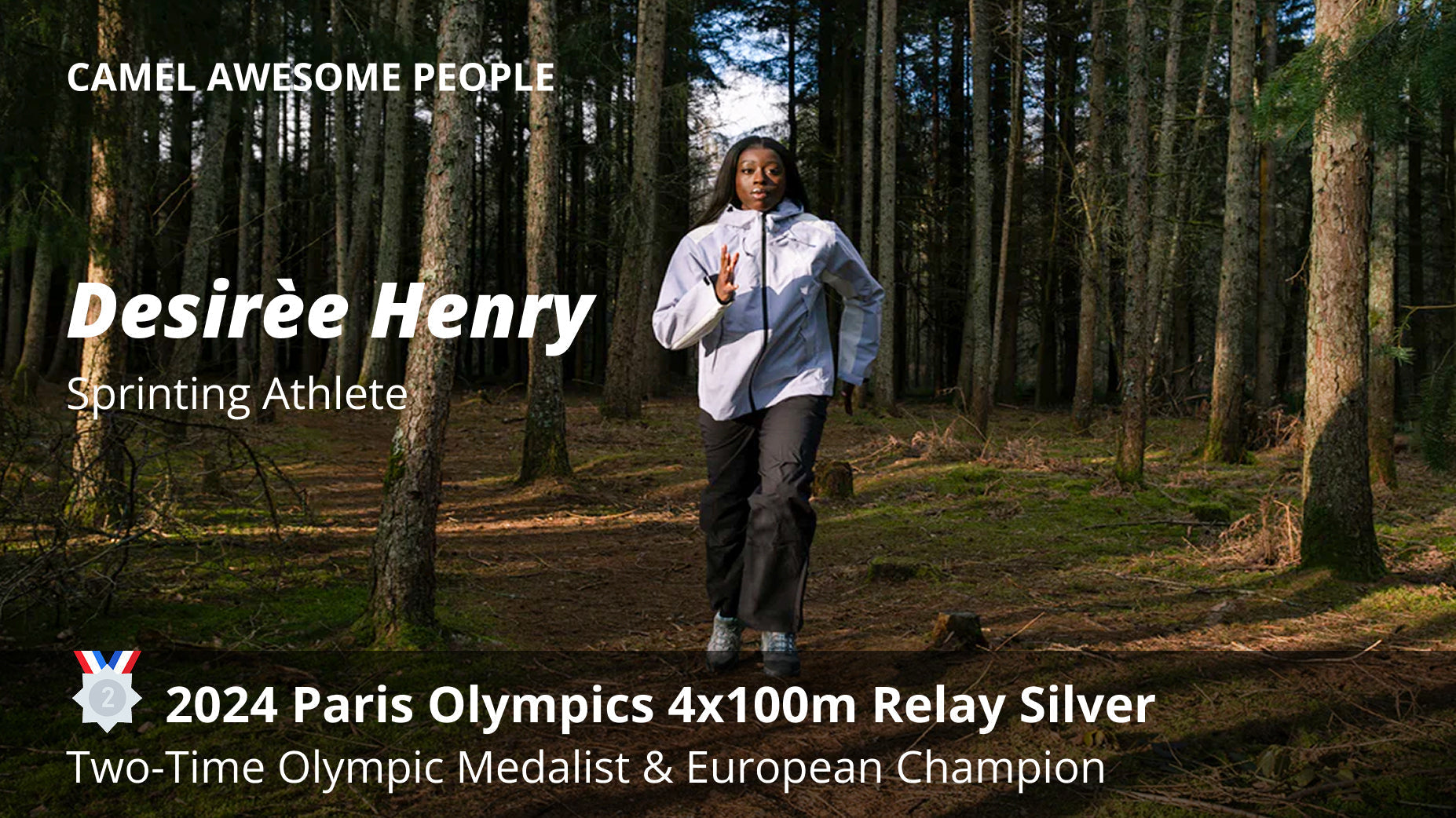 CAMEL Welcomes Sprint Champion Desirèe Henry to "CAMEL AWESOME PEOPLE" Program