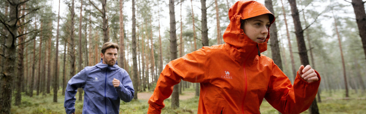 CAMEL rain jackets and waterproof gear collection