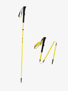 CAMEL 3K carbon fiber folding trekking pole in active yellow