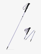 CAMEL 3K carbon fiber folding trekking pole in violet