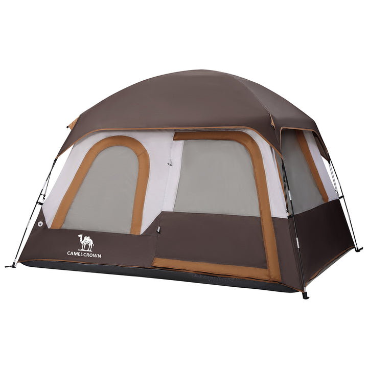 CAMEL CROWN 4/6 Person Tent Waterproof Lightweight Portable Backpacking Tent for Outdoor Camping Hiking