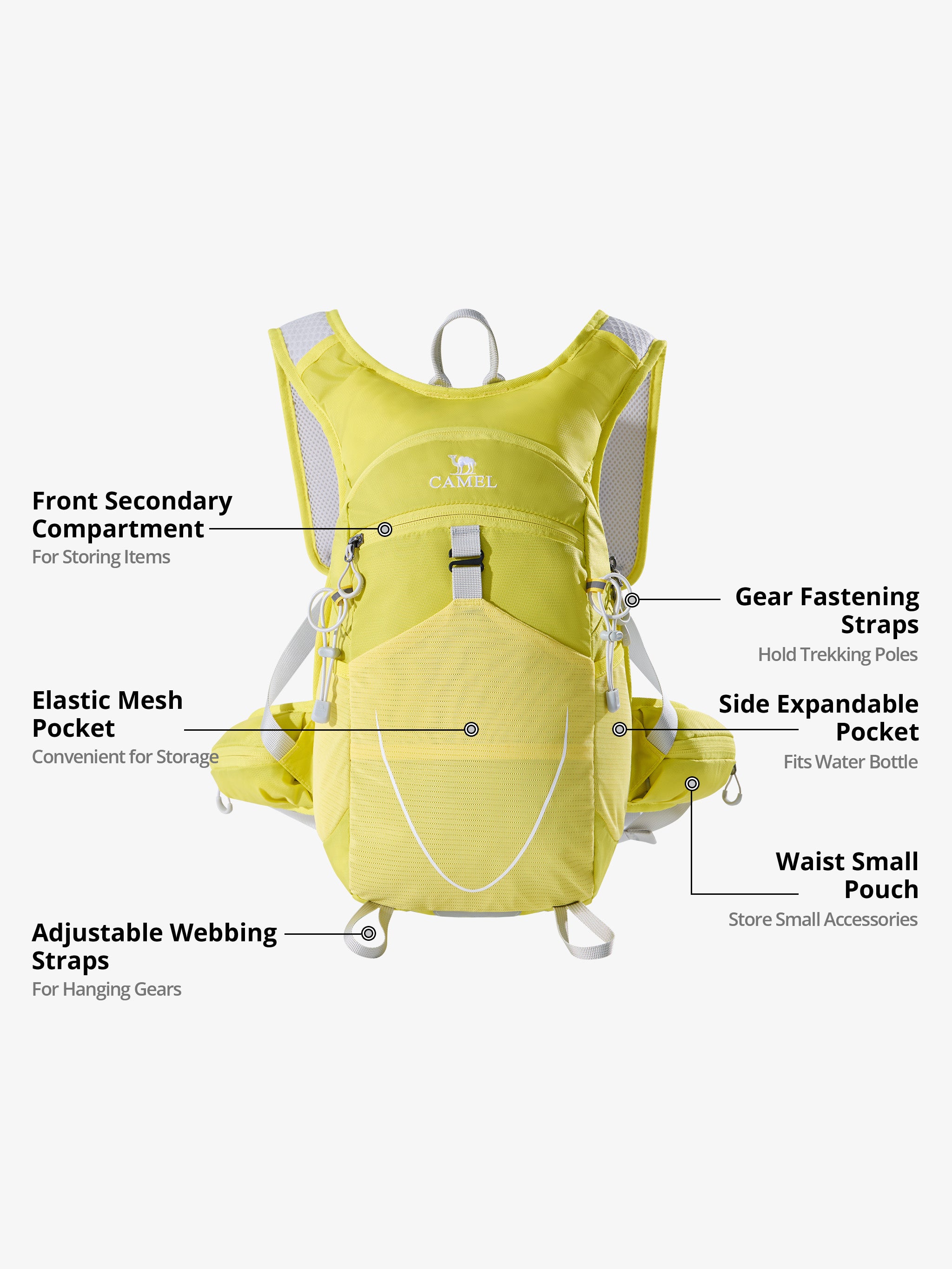 8L Lightweight Outdoor Backpack