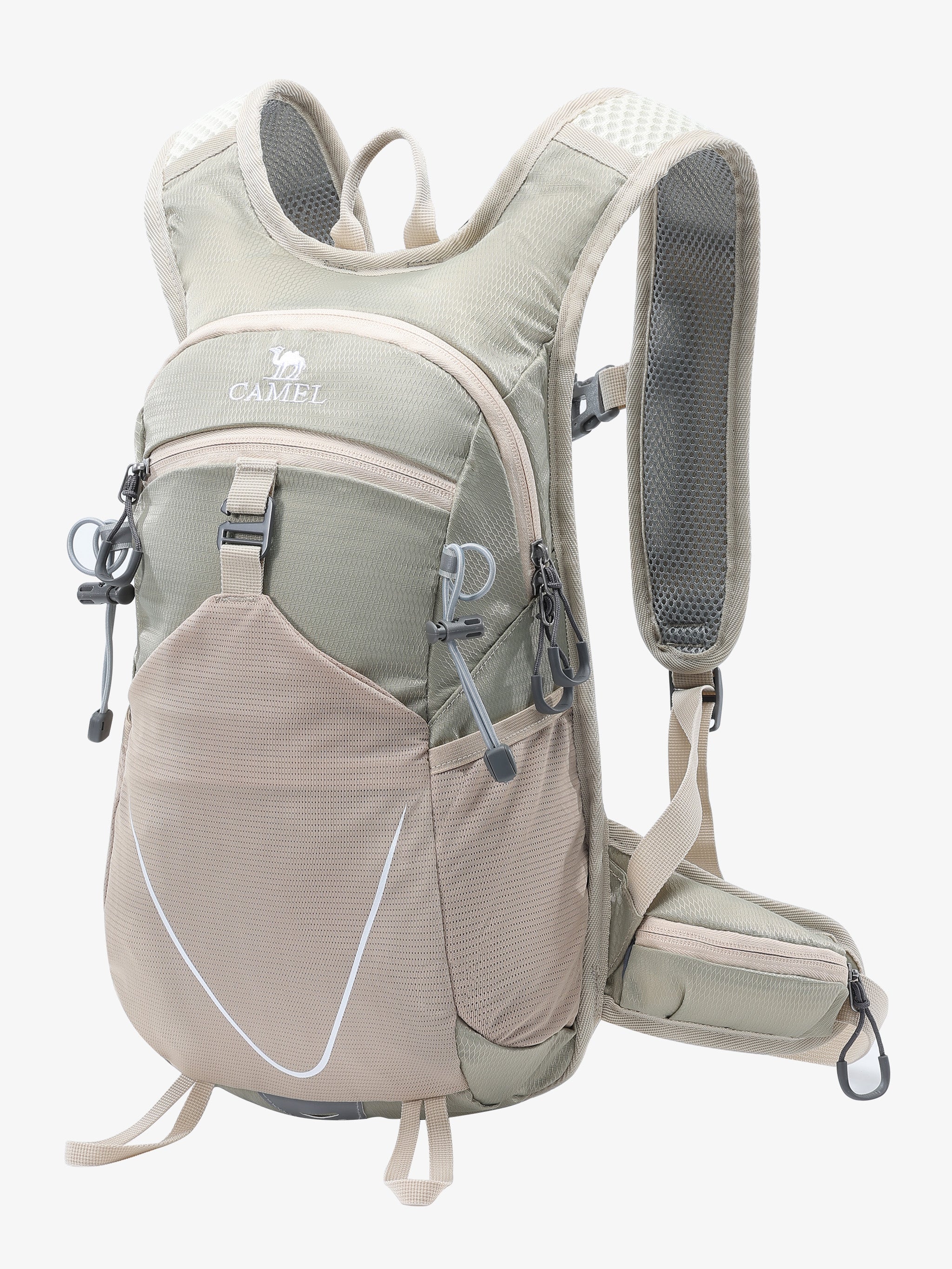 CAMEL 8L Lightweight Outdoor Backpack - 1152253010-8L-kaki