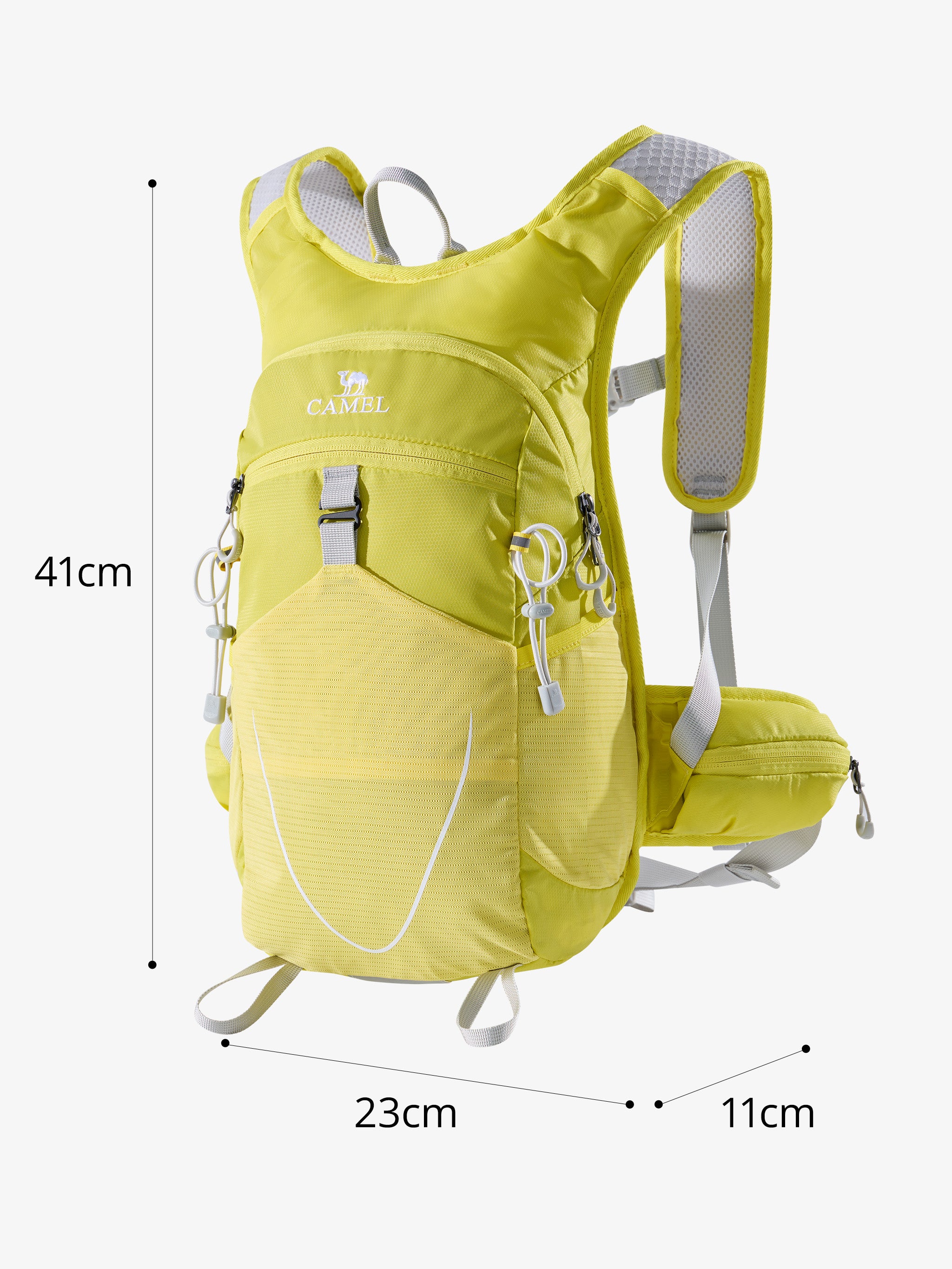 CAMEL 8L Lightweight Outdoor Backpack - 1152253010-8L-size