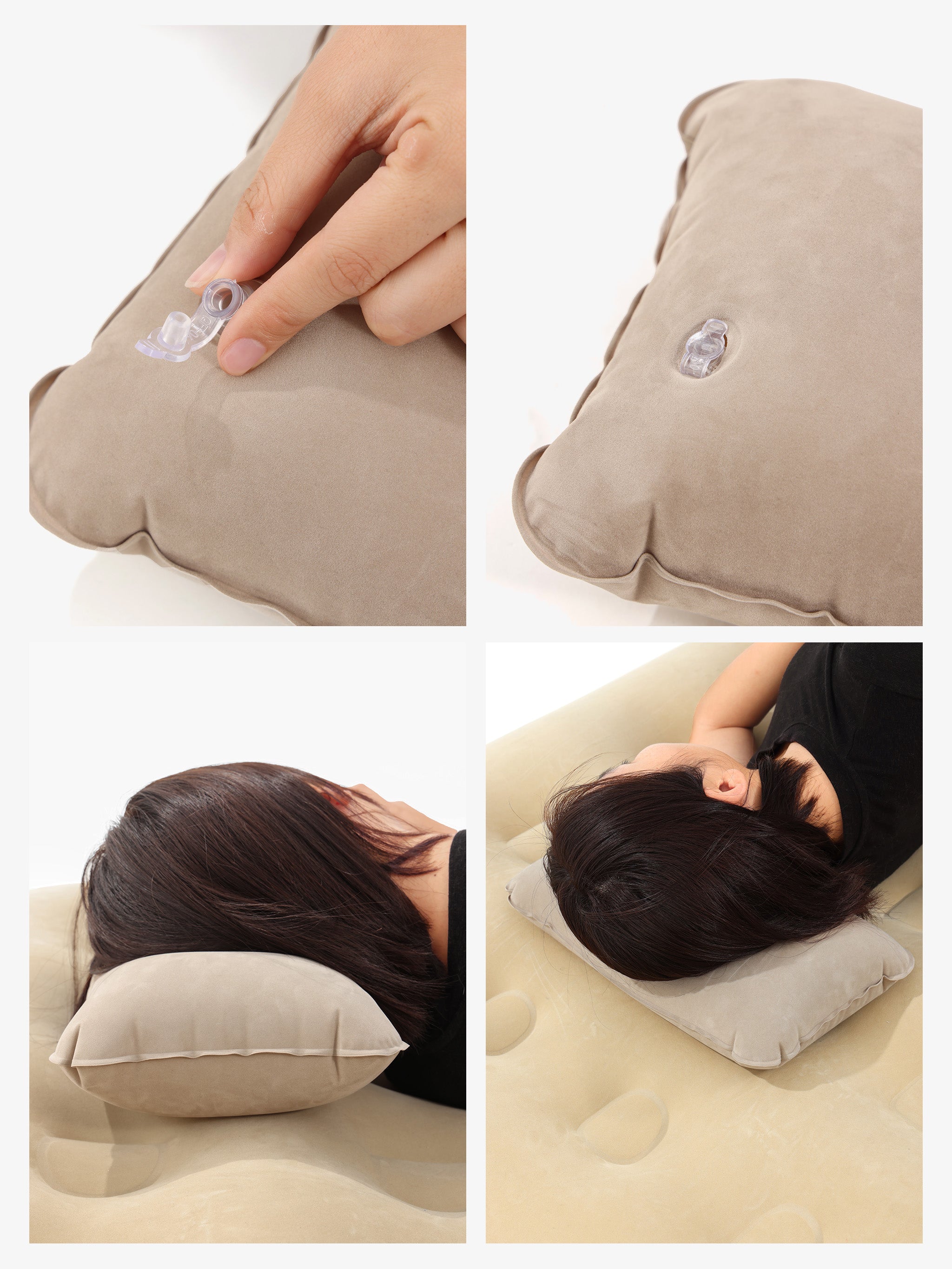 CAMEL Inflatable Camping Pillow 2-Pack - 176BJ64047-detial1