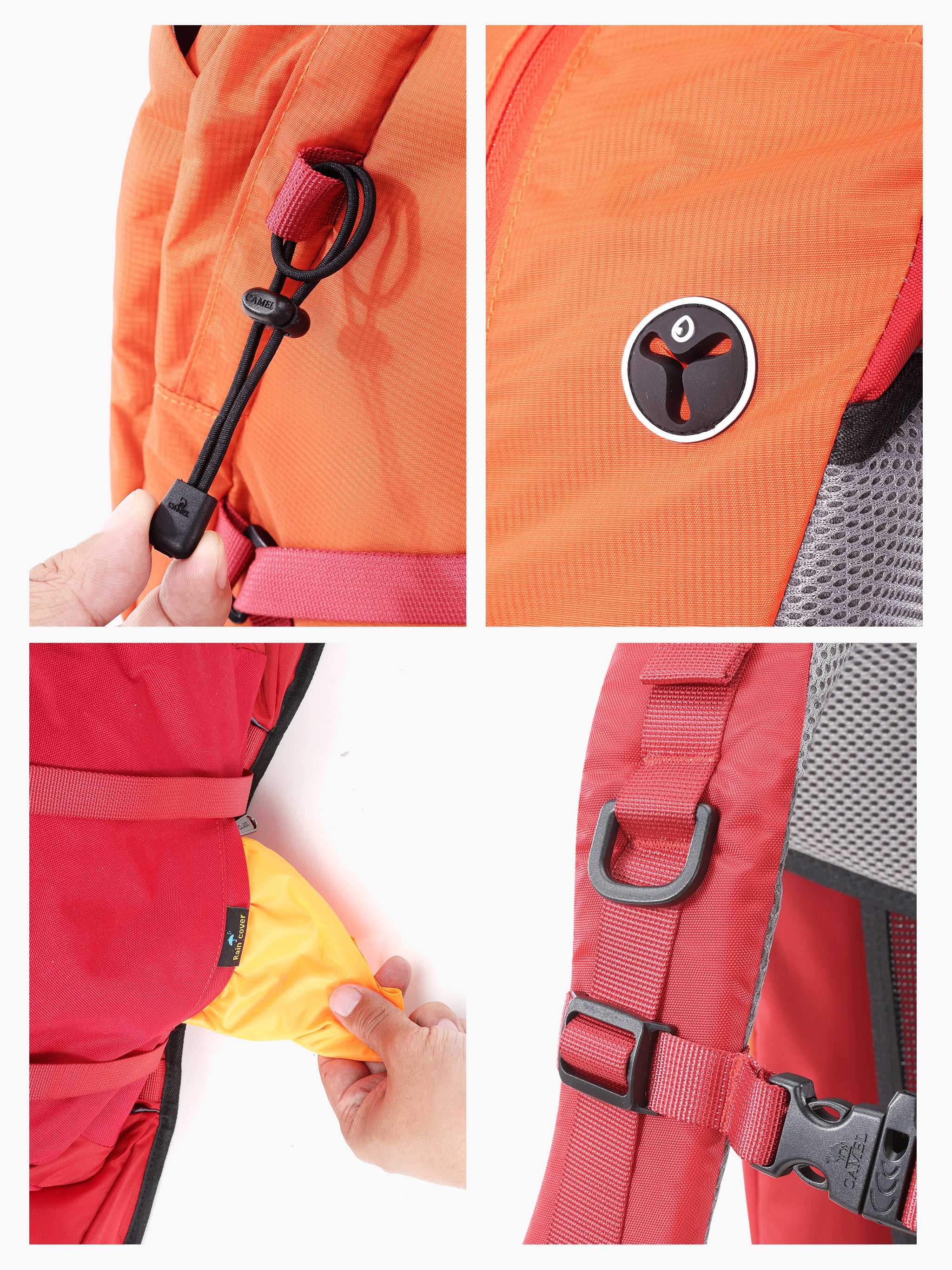 38L Detachable Airflow Hiking Backpack