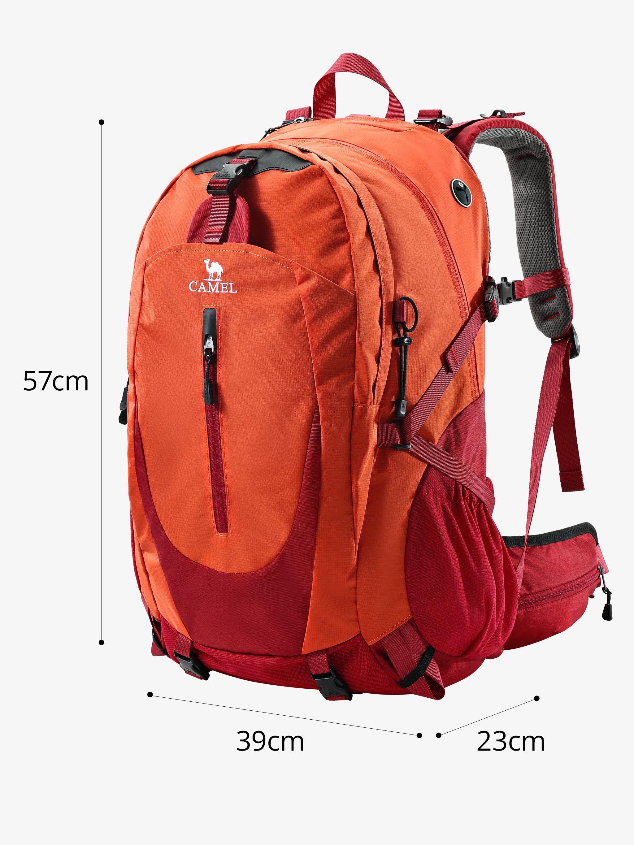 Camel 38L Detachable Airflow Hiking Backpack