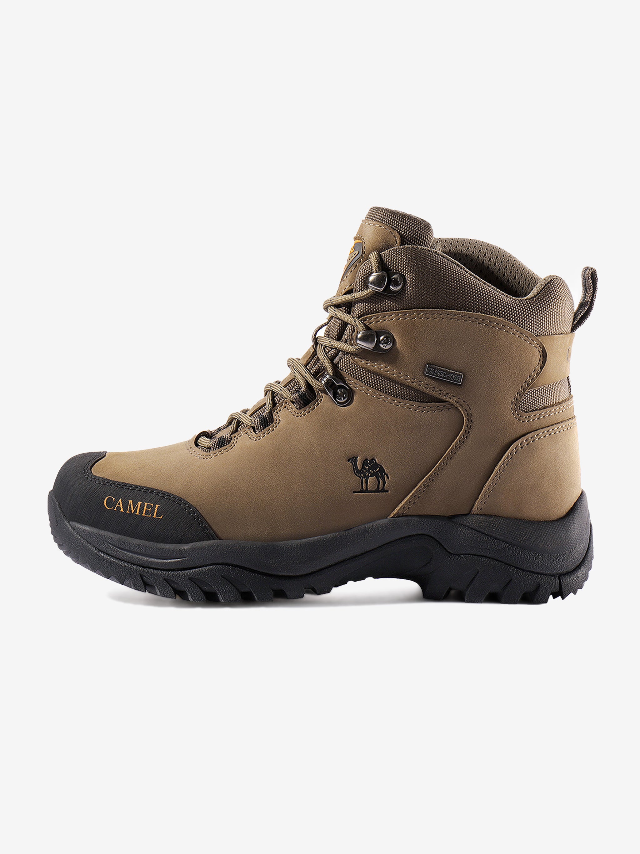 Men's Leather Ankle-High Hiking Boots