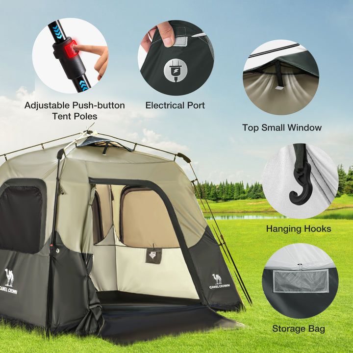 CAMEL CROWN 4-6 Person Instant Tents