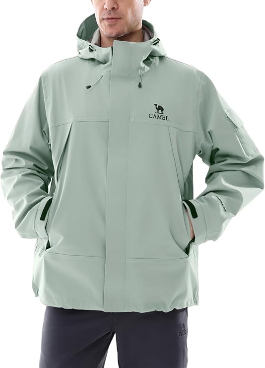 CAMEL Men's Waterproof Jacket