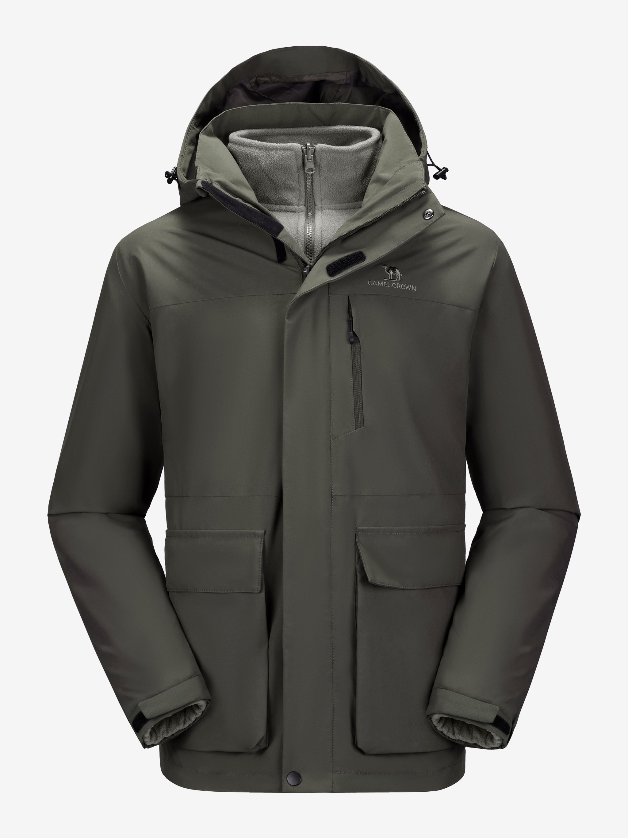 Men’s Arctic Sentinel 3-in-1 Jacket Flap pockets