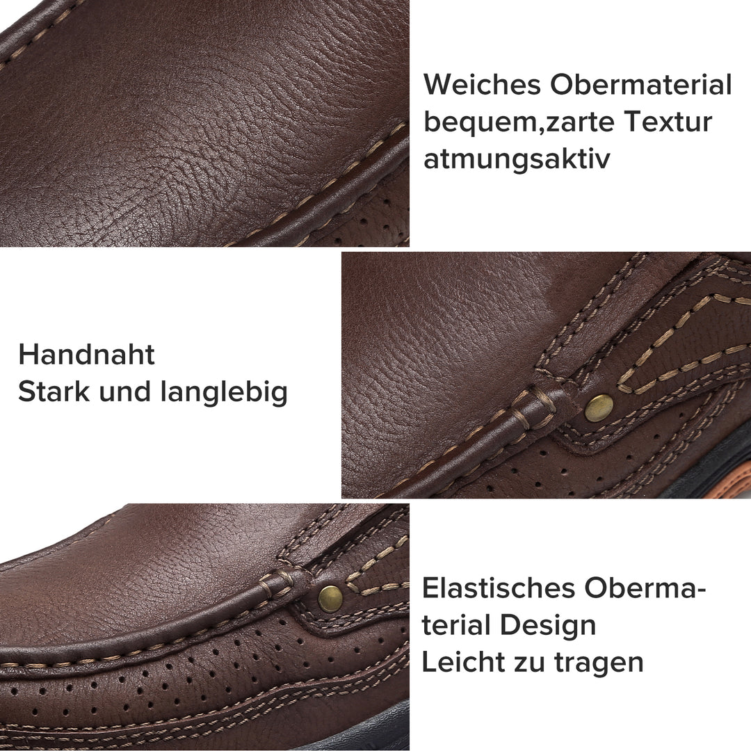 Men's loafersmokassin genuine leather is comfortable and suitable for travel, driving and outdoor activities