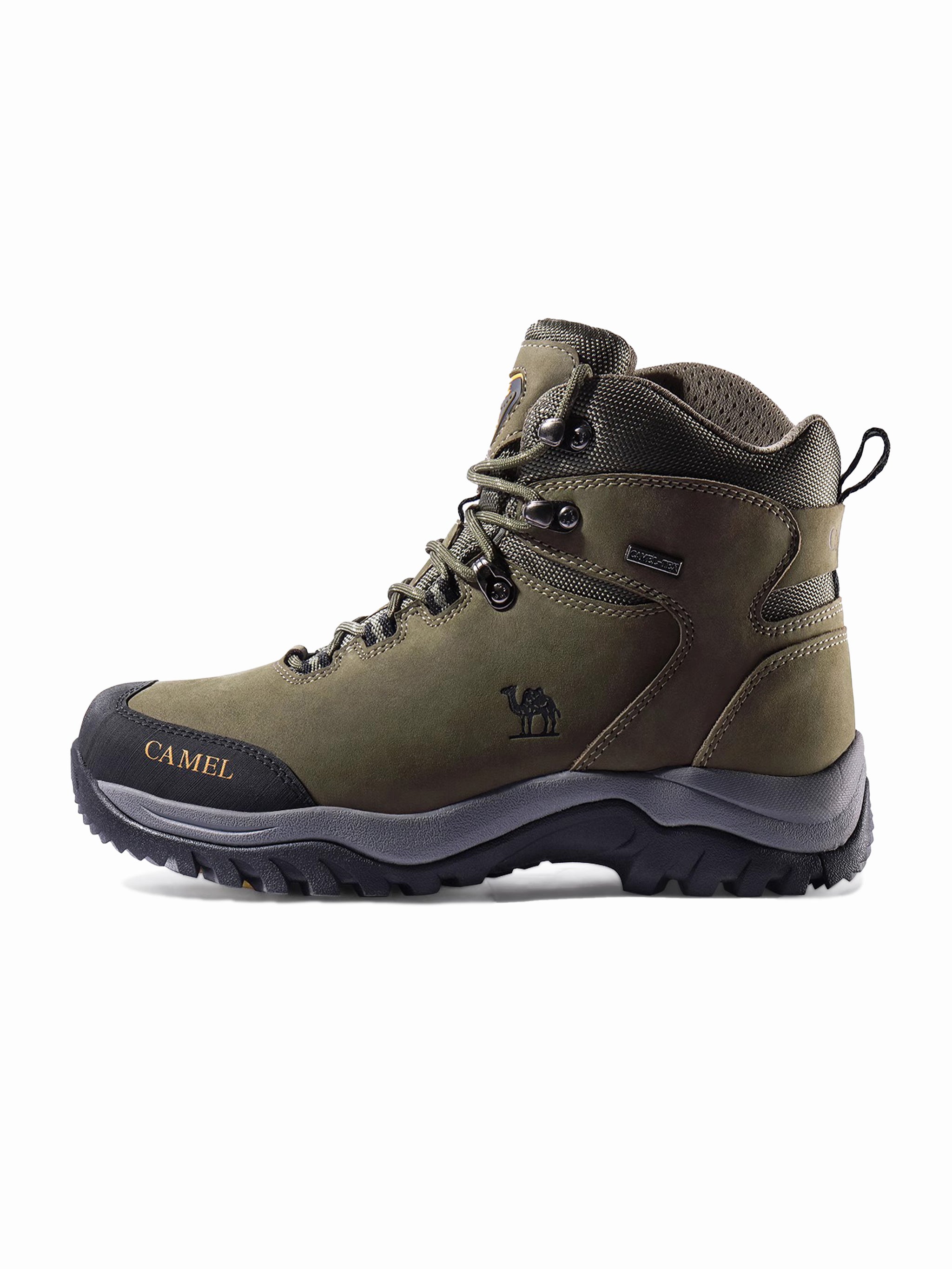 Men's Leather Ankle-High Hiking Boots
